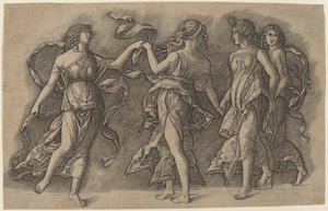 Quattro muse danzanti