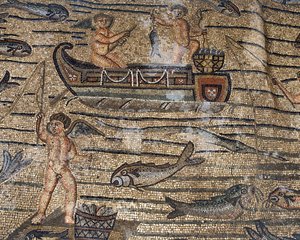 Pavimento della Basilica paleocristiana di Aquileia, Udine da Phillipe de Marlier