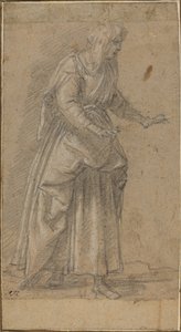 Donna che cammina verso destra da Giovanni Baglione