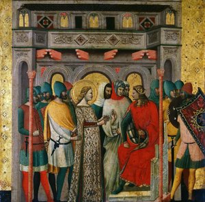 San Columba davanti all