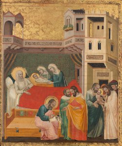 La Nascita, il Nome e la Circoncisione di San Giovanni Battista, c. 1335