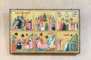 Episodi della passione di Cristo (Giovanni Baronzio, Rimini, attivo 1343-1345, Galleria Nazionale d