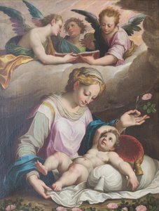 La Vergine della rosa da Giovanni Battista (1555 1619) Trotti