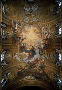 Il trionfo del Santissimo Nome di Gesù da Giovanni Battista  Gaulli