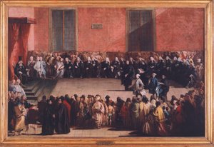 Consillium in Arena da Giovanni Battista Tiepolo