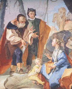 Affreschi nella galleria del Palazzo Arcivescovile di Udine di Giambattista Tiepolo (dettaglio) da Giovanni Battista Tiepolo