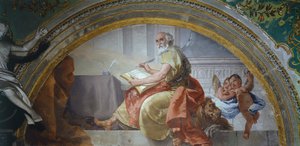 Italia, Bergamo, Cappella Colleoni, San Marco Evangelista da Giovanni Battista Tiepolo