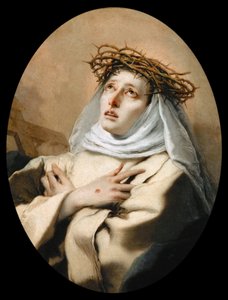 Santa Caterina da Siena da Giovanni Battista Tiepolo