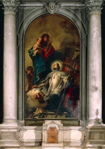 La Vergine appare a San Giovanni Nepomuceno