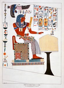 Murale dalle Tombe dei Re a Tebe, 1820