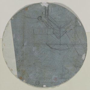 Schizzo architettonico(?) (verso)