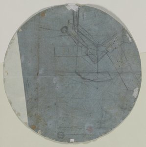 Schizzo architettonico verso, seconda metà del XVII secolo da Giovanni Battista Benaschi