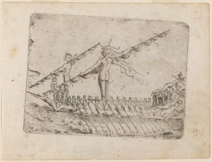 Da "Bizzarie di varie Figure" da Giovanni Battista Bracelli