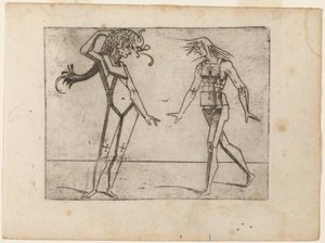 Da "Bizzarie di varie Figure" da Giovanni Battista Bracelli