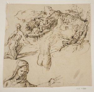Guerriero dormiente da Giovanni Battista Caracciolo