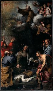 Miracolo di San Bernardino da Siena da Giovanni Battista Carlone