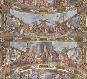 Storie della Santa Croce da Giovanni Battista Carlone