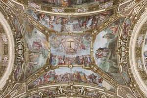 Storie della Santa Croce, 1631-32 da Giovanni Battista Carlone