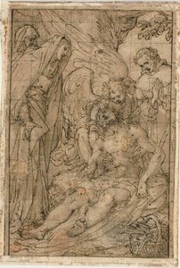 Pietà da Giovanni Battista Castello