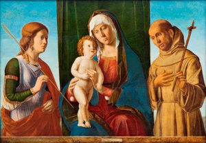 Madonna col Bambino tra i santi Orsola e Francesco d
