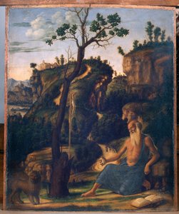 San Girolamo nel deserto, 1493-94 da Giovanni Battista Cima da Conegliano