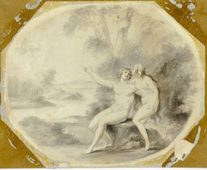Adamo ed Eva in Paradiso da Giovanni Battista Cipriani