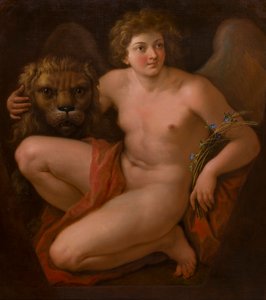 Il secondo di una coppia di dipinti allegorici: Pace e Abbondanza, c.1747-85 da Giovanni Battista Cipriani