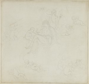 Venere con Putti da Giovanni Battista Cipriani