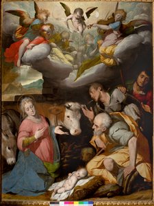 Adorazione dei Pastori da Giovanni Battista Crespi
