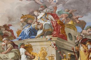 Il Sacrificio di Ifigenia (dettaglio) da Giovanni Battista Crosato
