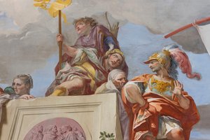 Il Sacrificio di Ifigenia (dettaglio) da Giovanni Battista Crosato