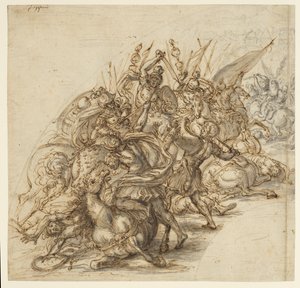 Scena di battaglia da Giovanni Battista Foggini