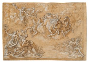 La Caduta di Fetonte da Giovanni Battista Foggini
