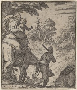 La fuga in Egitto da Giovanni Battista Fontana