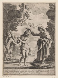 Battesimo di Cristo da Giovanni Battista Mercati