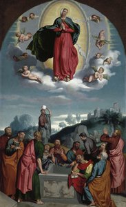 Assunzione della Vergine da Giovanni Battista Moroni