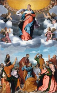 Assunzione della Vergine da Giovanni Battista Moroni