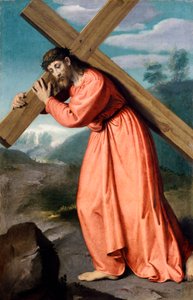Cristo che porta la croce da Giovanni Battista Moroni