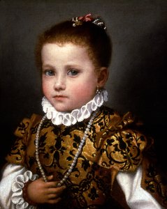 Bambina della casa Redetti da Giovanni Battista Moroni