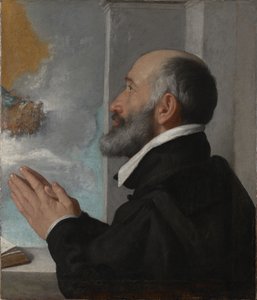 Ritratto di un donatore da Giovanni Battista Moroni