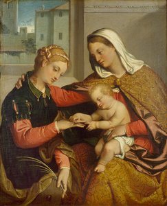 Il matrimonio mistico di Santa Caterina