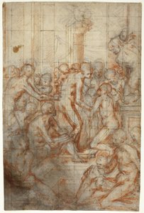 Studio per la Purificazione della Vergine da Giovanni Battista Naldini