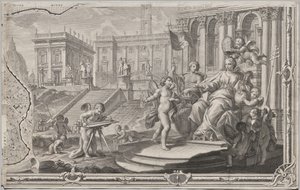 Nuova pianta di Roma data in luce da Giambattista Nolli l’anno MDCCXLVII, conosciuta come La Pianta Grande di Roma da Giovanni Battista Nolli