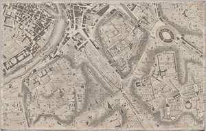 Nuova pianta di Roma data in luce da Giambattista Nolli l’anno MDCCXLVII, conosciuta come La Pianta Grande di Roma da Giovanni Battista Nolli