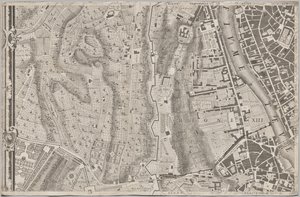Nuova pianta di Roma data in luce da Giambattista Nolli l’anno MDCCXLVII, conosciuta come La Pianta Grande di Roma da Giovanni Battista Nolli