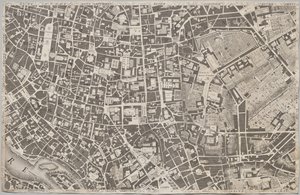Nuova pianta di Roma data in luce da Giambattista Nolli l’anno MDCCXLVII, conosciuta come La Pianta Grande di Roma da Giovanni Battista Nolli