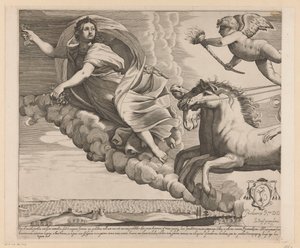 Apollo e Aurora (parte sinistra)