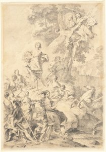 Apollo, le Muse e Marte: In Lode di Tasso da Giovanni Battista Piazzetta