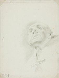 Testa di un sacerdote da Giovanni Battista Piazzetta
