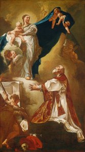 Madonna e Bambino che appaiono a San Filippo Neri da Giovanni Battista Piazzetta